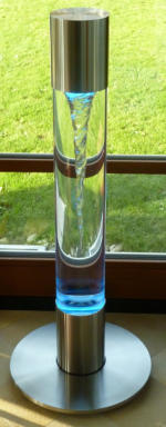 Wasserwirbel-Lichtsäule SPIRIT VITALIZER 1200 in Volledelstahl